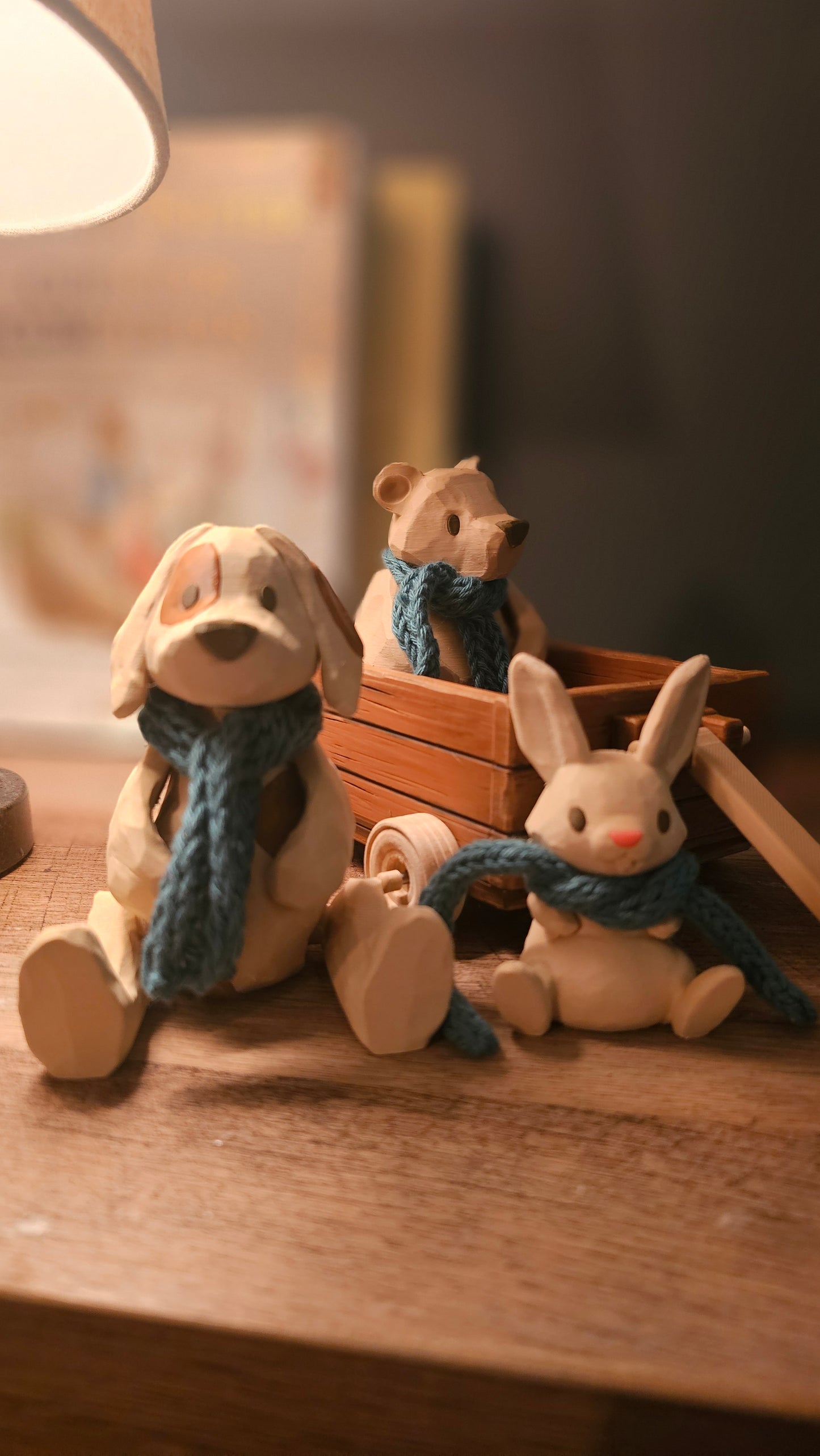 Theo & Friends Full Set – Handmade Toy Set